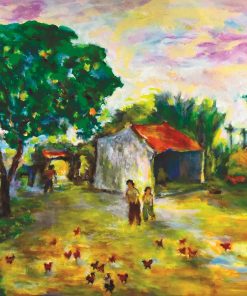 Tranh làng quê