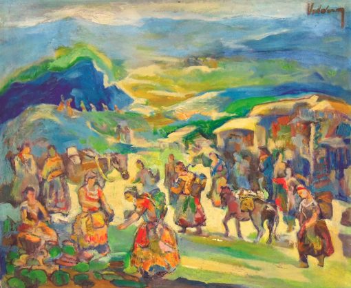 Tranh làng quê