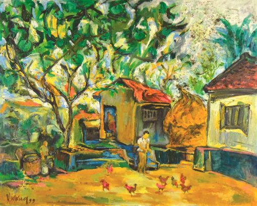 Tranh làng quê