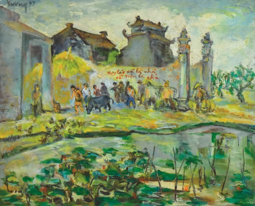 Tranh làng quê