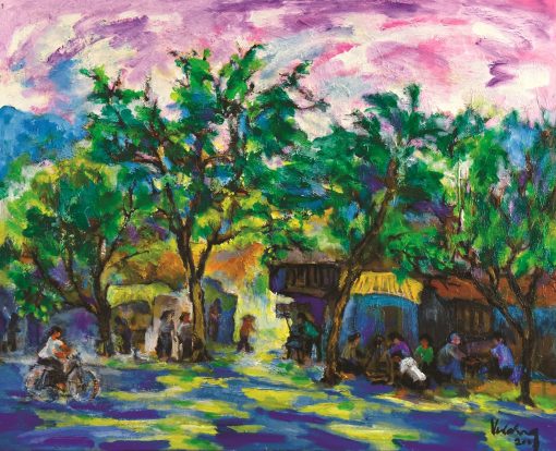 Tranh làng quê
