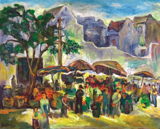 Tranh làng quê